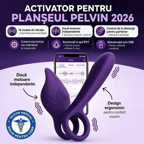Senza™ Antrenor Pelvin 4-în-1 pentru Cupluri