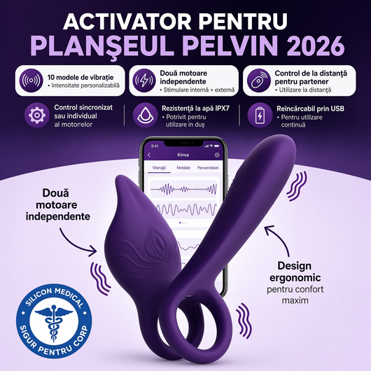 Senza™ Antrenor Pelvin 4-în-1 pentru Cupluri
