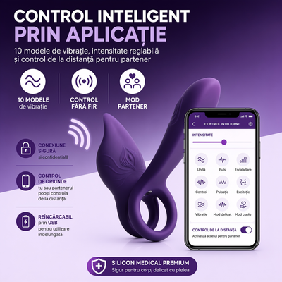 Senza™ Antrenor Pelvin 4-în-1 pentru Cupluri