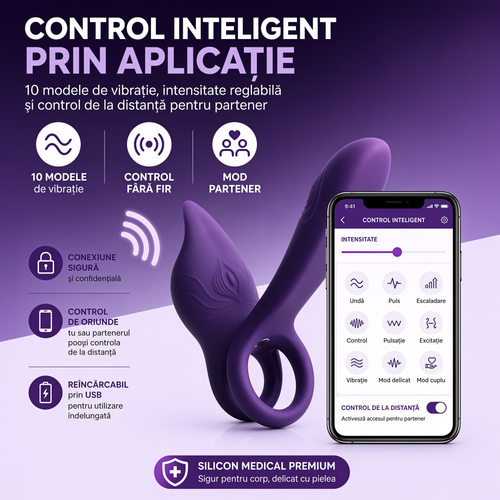 Senza™ Antrenor Pelvin 4-în-1 pentru Cupluri