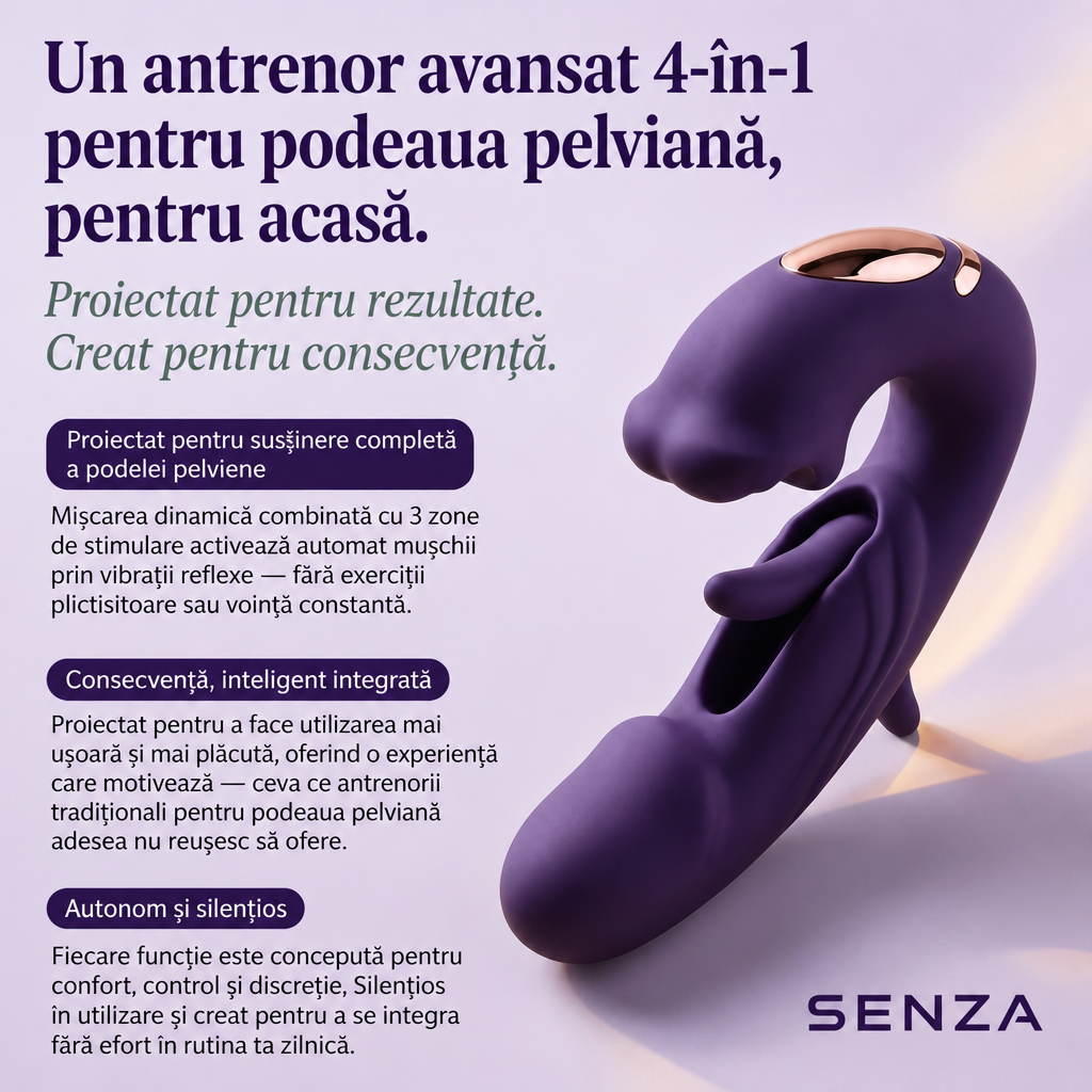 Senza™ Activator pentru mușchii pelvici 4 în 1