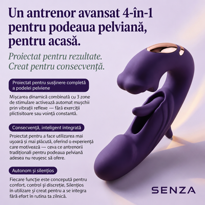 Senza™ Activator pentru mușchii pelvici 4 în 1