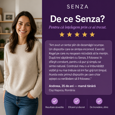 Senza™ Activator pentru mușchii pelvici 4 în 1
